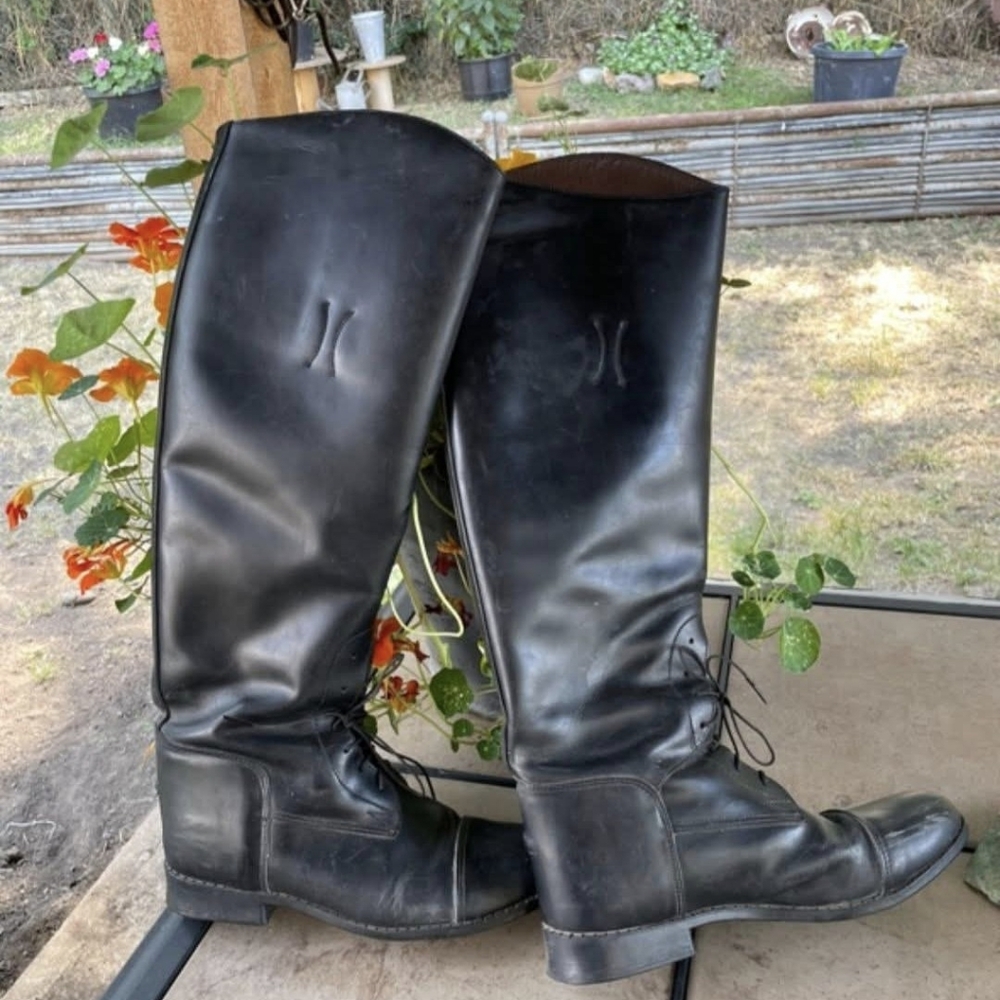 Women's Black Riding Boots
